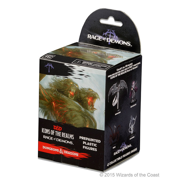 Rage of Demons - Booster Box - D&D - Icons of the Realm Minis