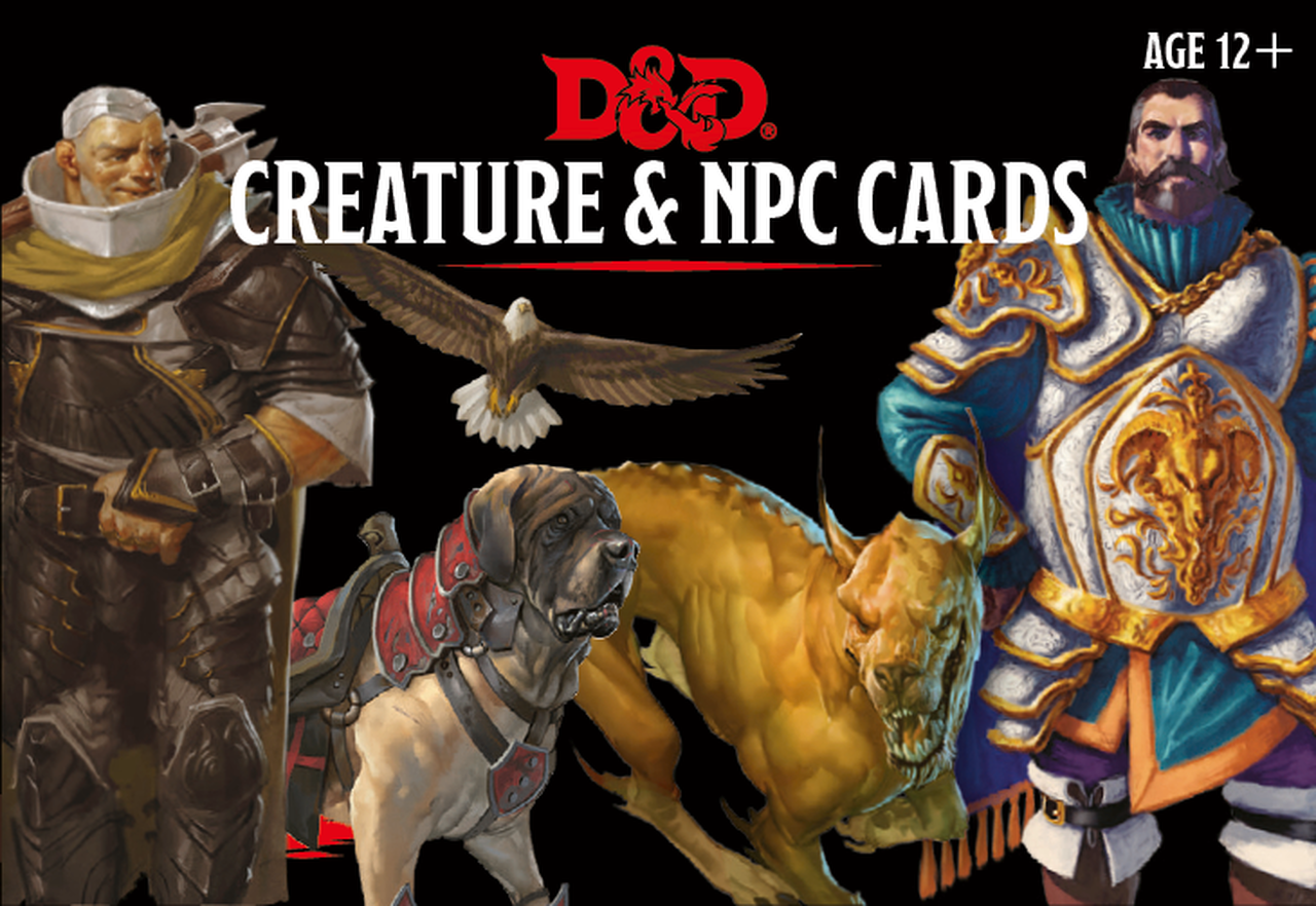 D&D: Creature and NPC Cards