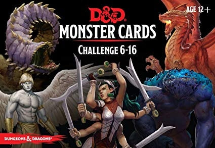 D&D: Monster Cards 6-16