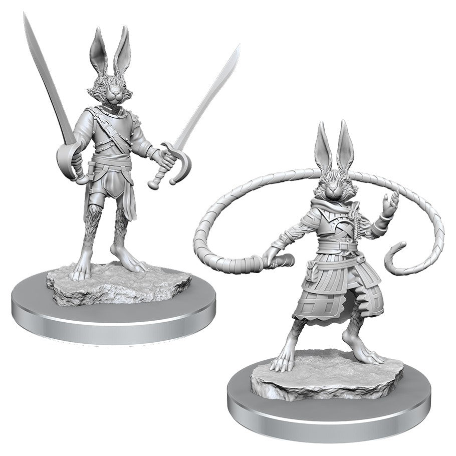 Harengon Rogues - D&D Nolzurs Marvelous Unpainted Miniatures