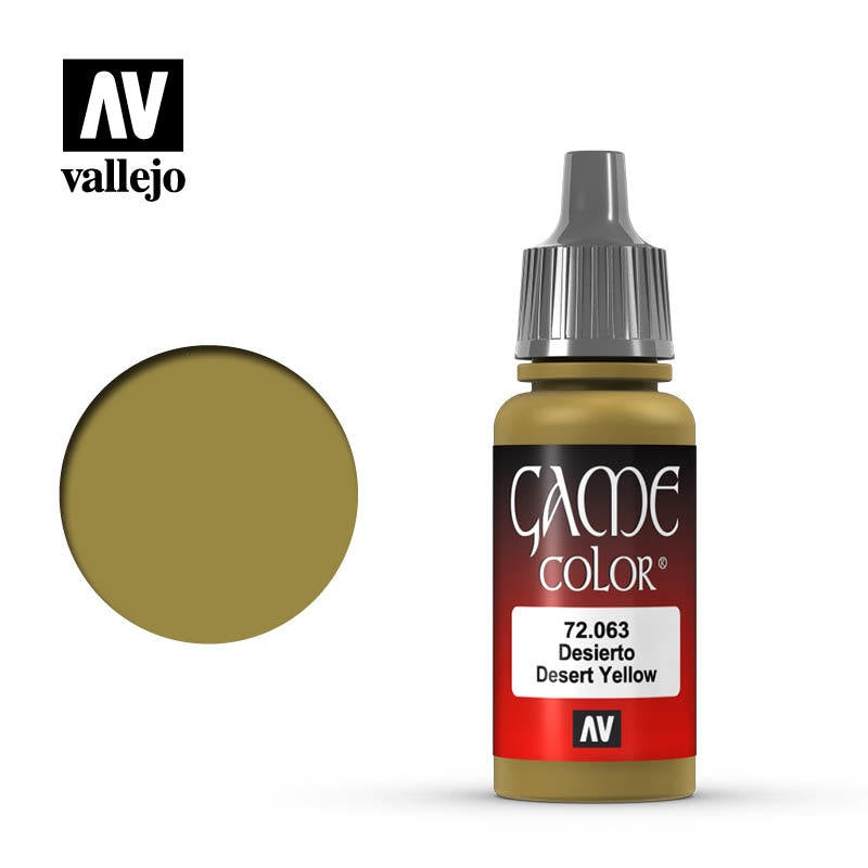 Desert Yellow 18 ml Vallejo Game Colour