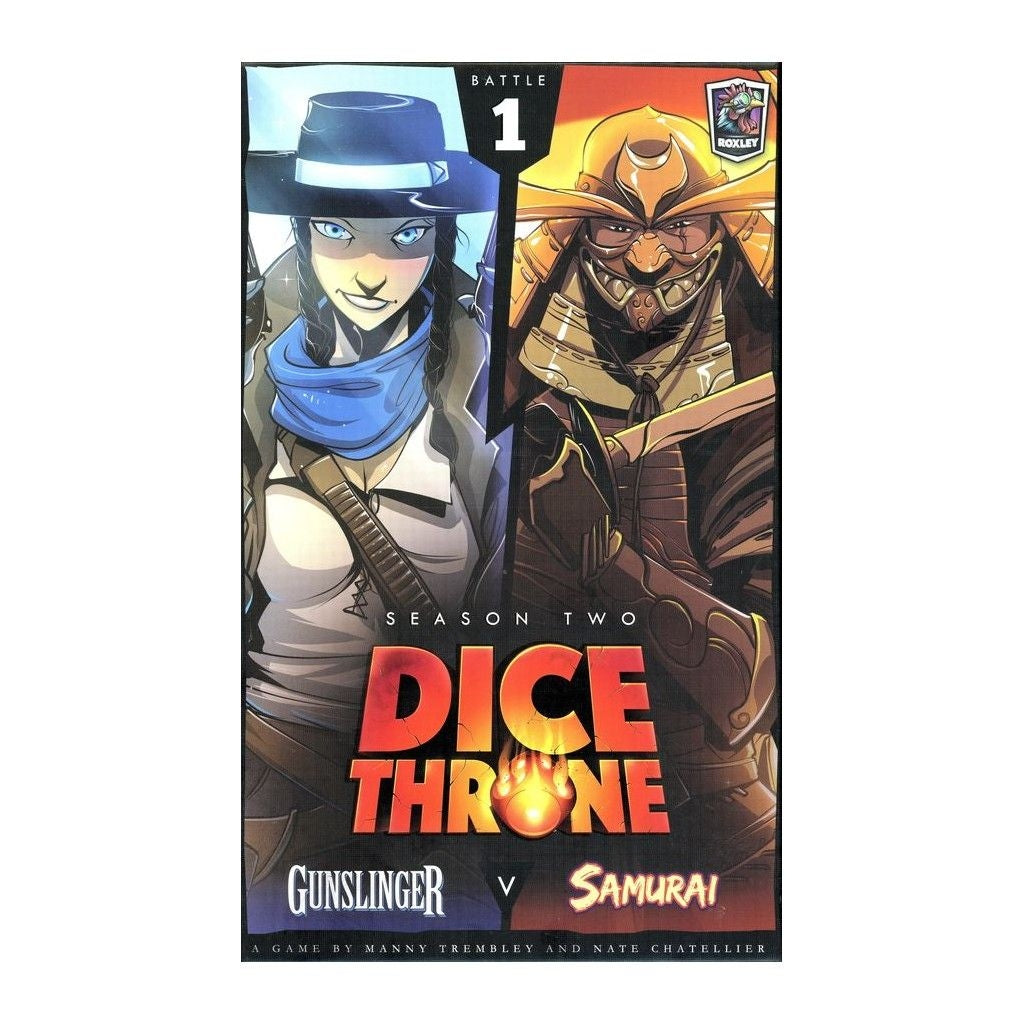Dice Throne-Battle Box Gunslinger VS Samurai