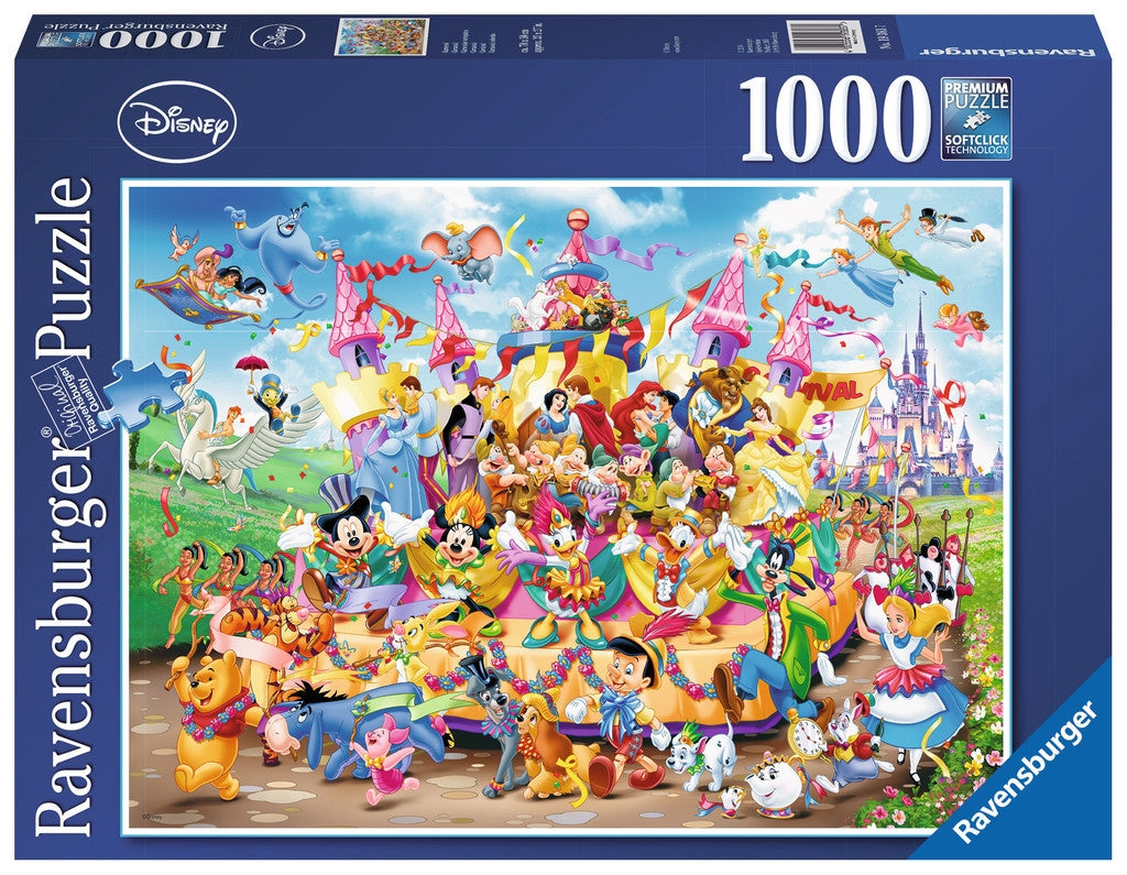 Disney Carnival Characters Puzzle 1000p - Ravensburger