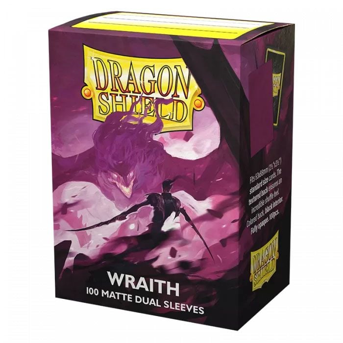 63x88 Wraith Dual Matte Sleeves - Dragon Shield - Box 100