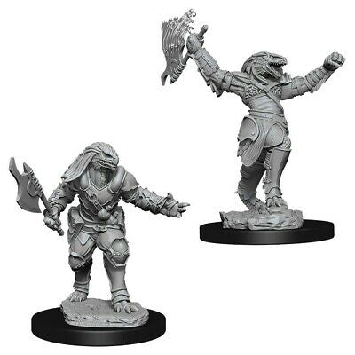 Dragonborn Female Fighter - D&D Nolzurs Marvelous Unpainted Miniatures