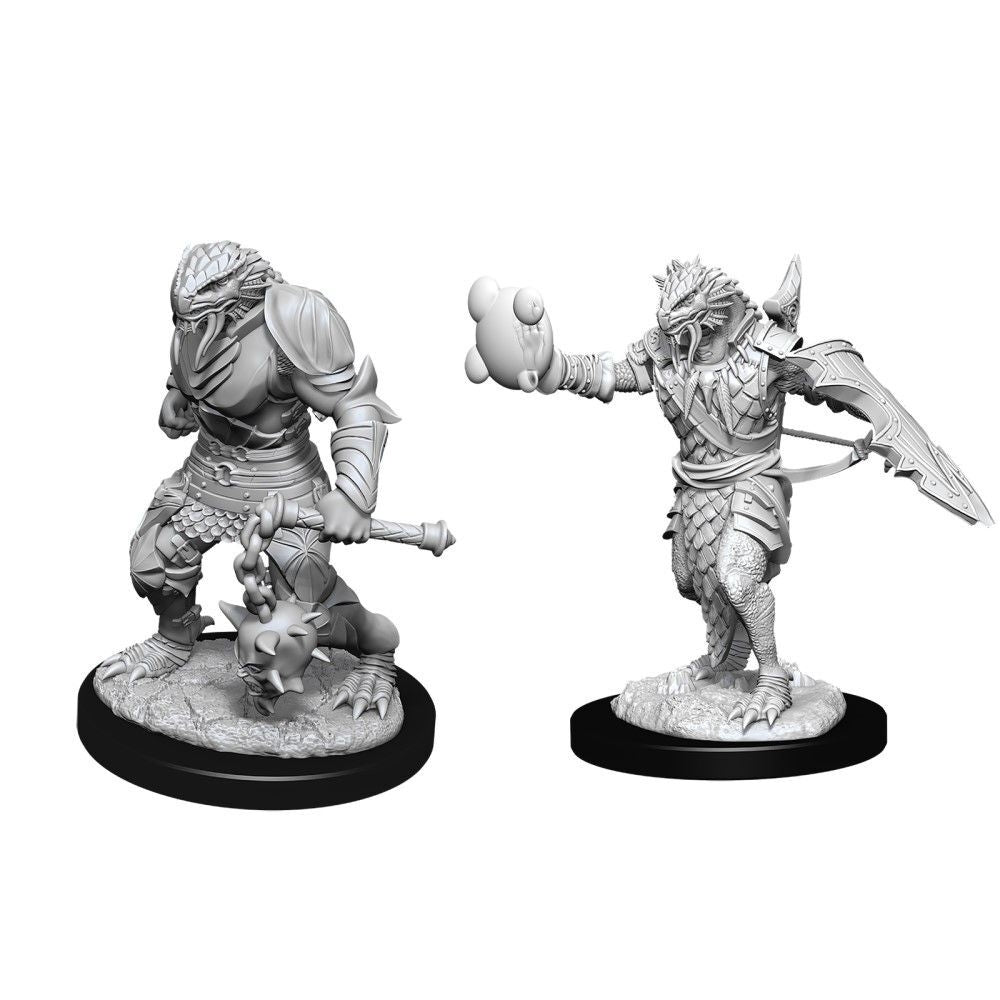 Dragonborn Male Paladin - D&D Nolzurs Marvelous Unpainted Miniatures
