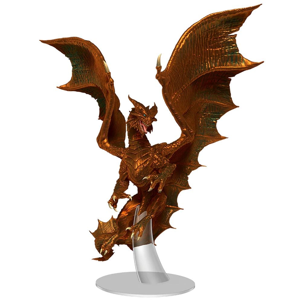 Adult Copper Dragon - D&D Icons of the Realms Prepainted