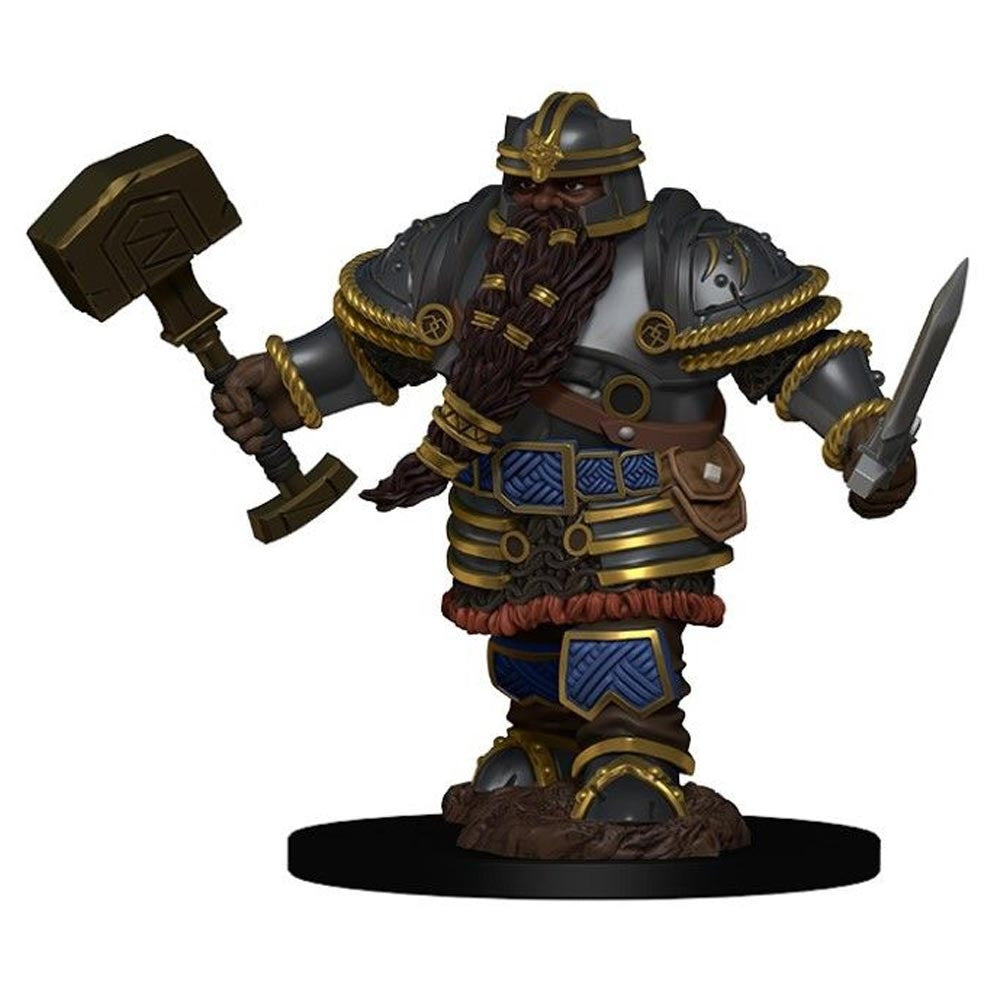 Dwarf Male Fighter - D&D Premium Painted Figures Minis