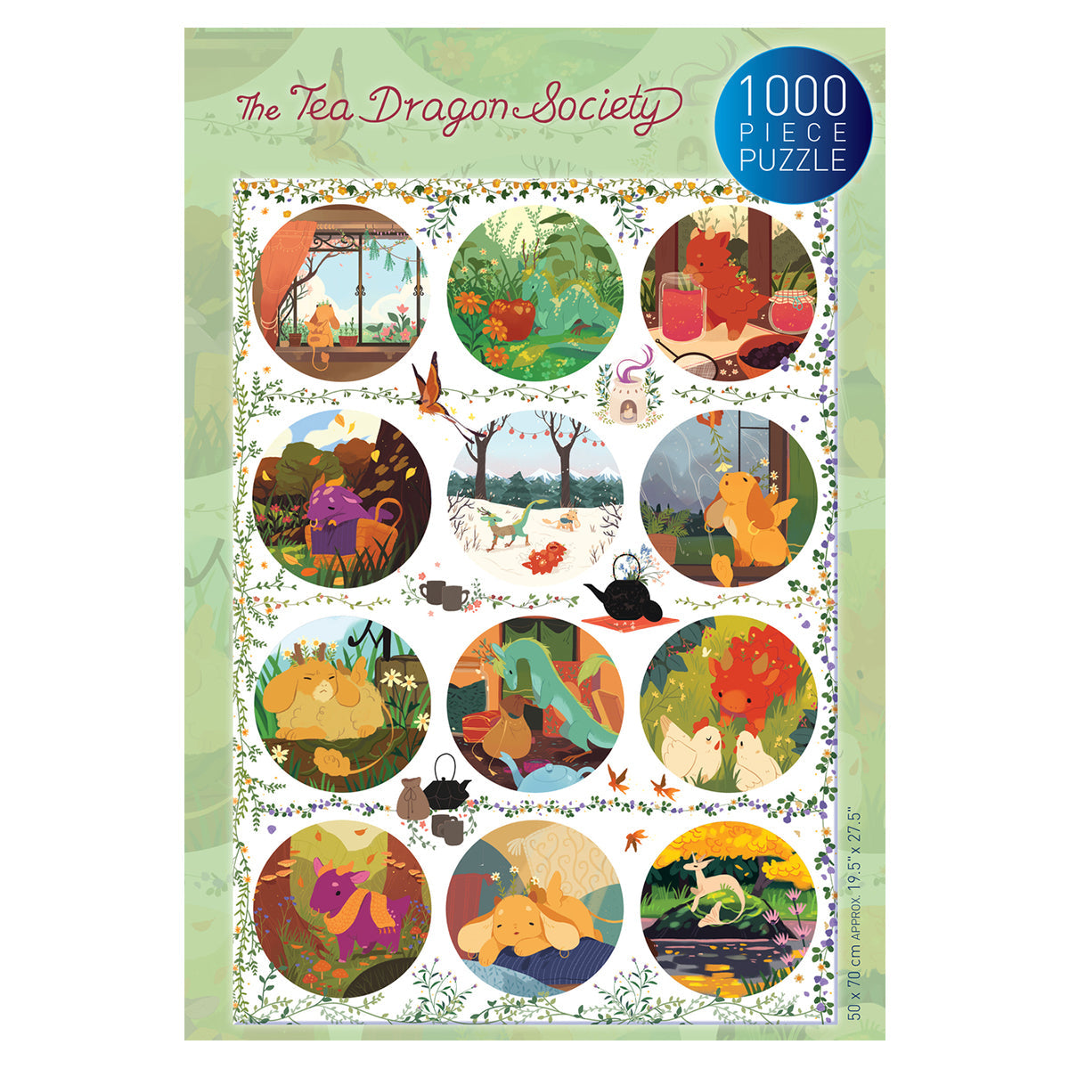Circles - The Tea Dragon Society #2 - Renegade Jigsaw Puzzles