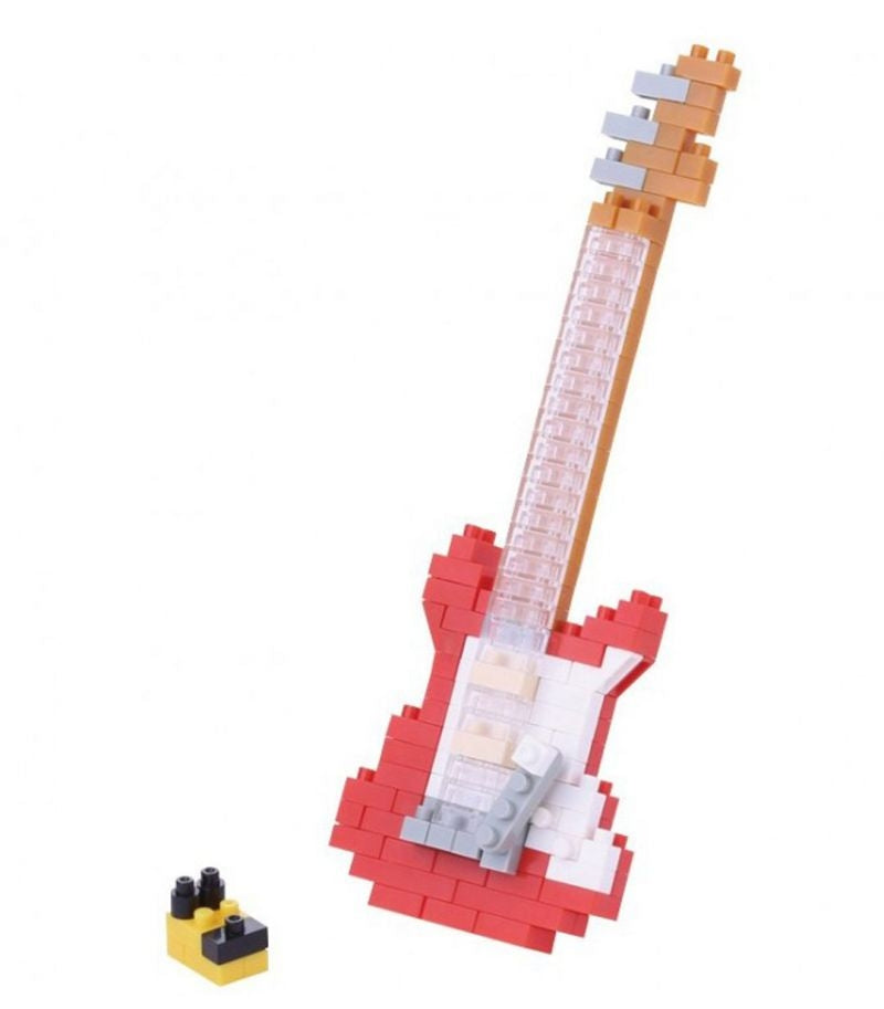 Electric Guitar Red - Nanoblock