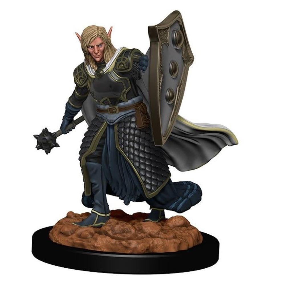 Elf Male Cleric - D&D Premium Painted Figures Minis