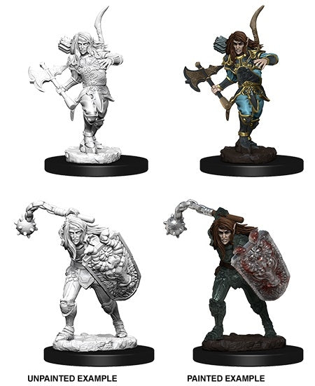 Elf Male Fighter #2 - Pathfinder Deep Cuts Unpainted Miniatures