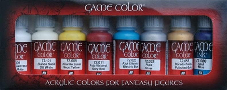 Elves 8 Colour Set Vallejo Game Colour
