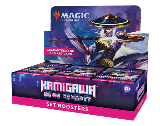 Kamigawa Neon Dynasty Set Booster Full Box