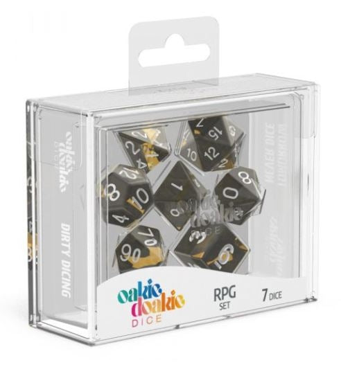 Amber (7) - Enclave - Oakie Doakie Dice RPG Set
