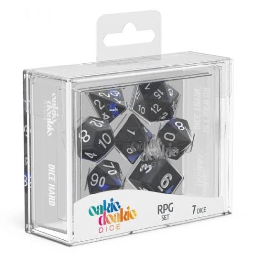 Sapphire (7) - Enclave - Oakie Doakie Dice RPG Set