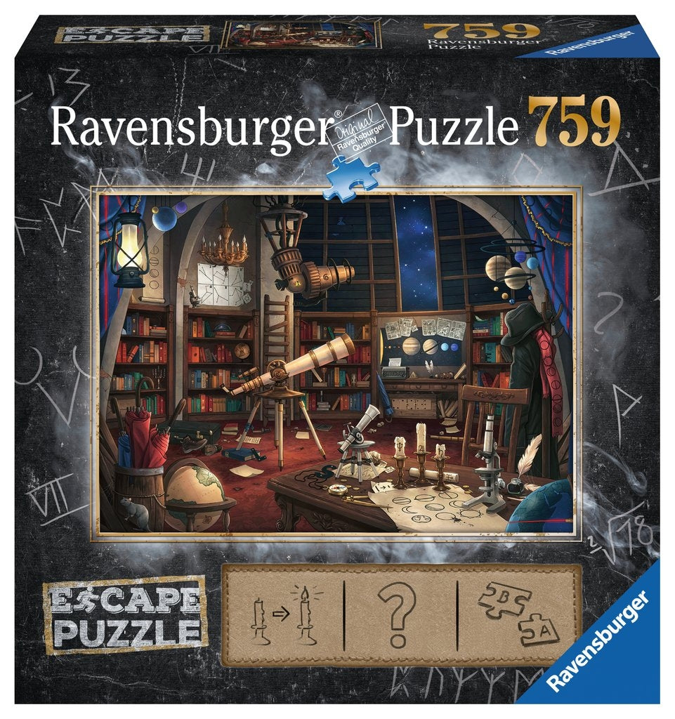 ESCAPE 1 The Observatory Puzzle 759p - RAVENSBURGER