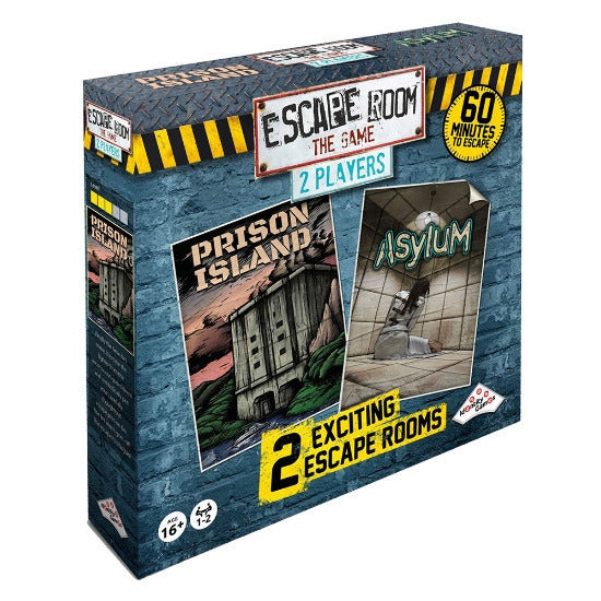 Prison Island and Asylum - Escape Room The Game 2 Players
