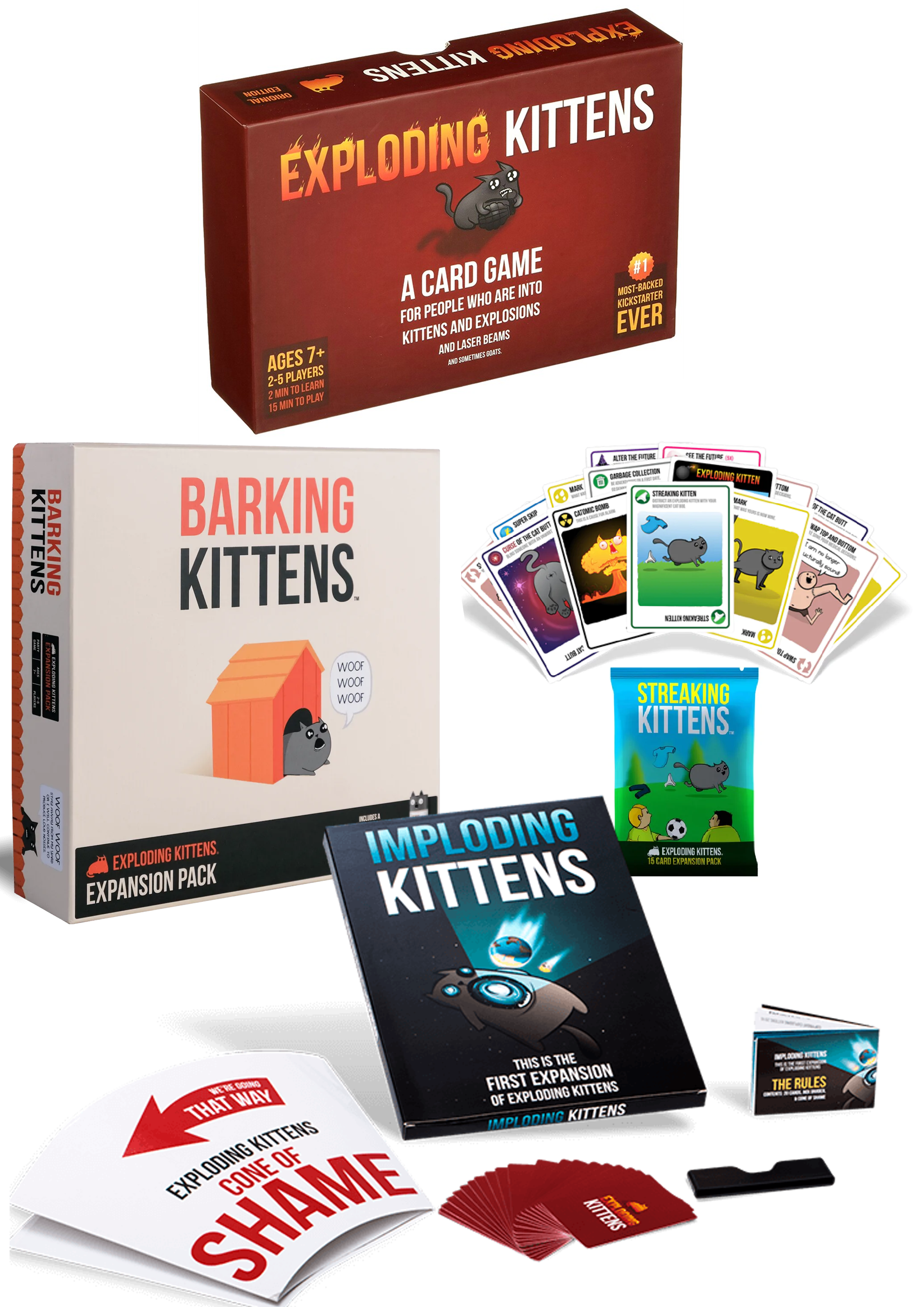 Exploding Kittens + All Expansions!