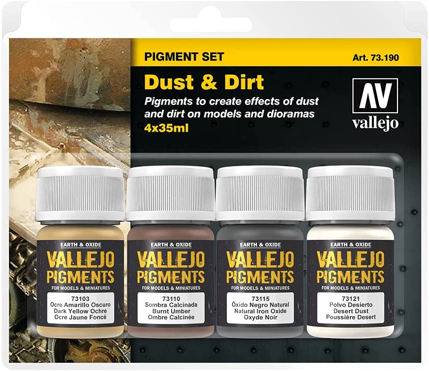 Pigments Set Dust & Dirt 4 x 35ml