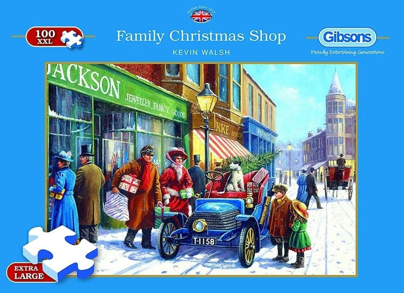 Family Christmas Shop 100pc XL- Gibson