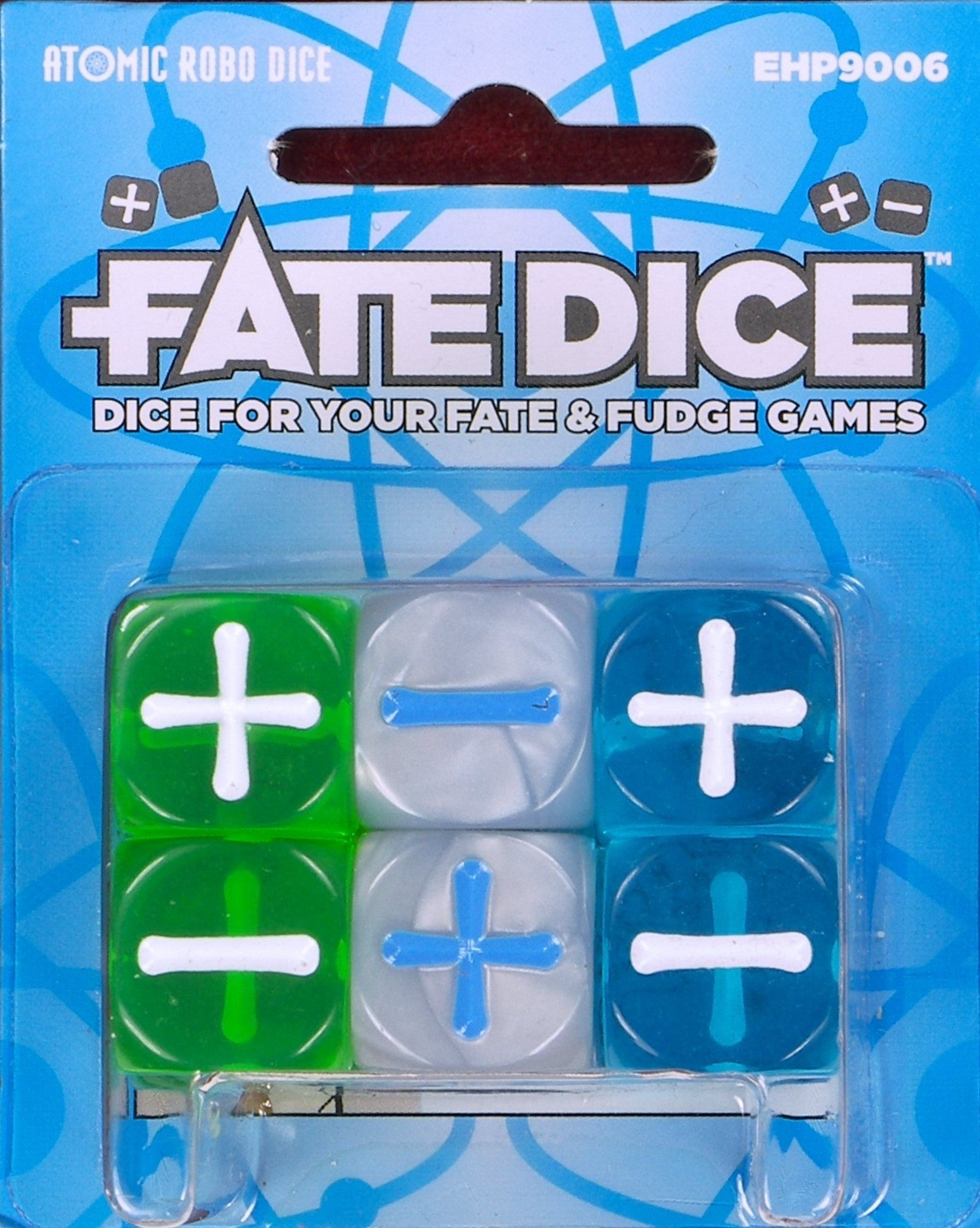Fate Dice- Atomic Robo Dice