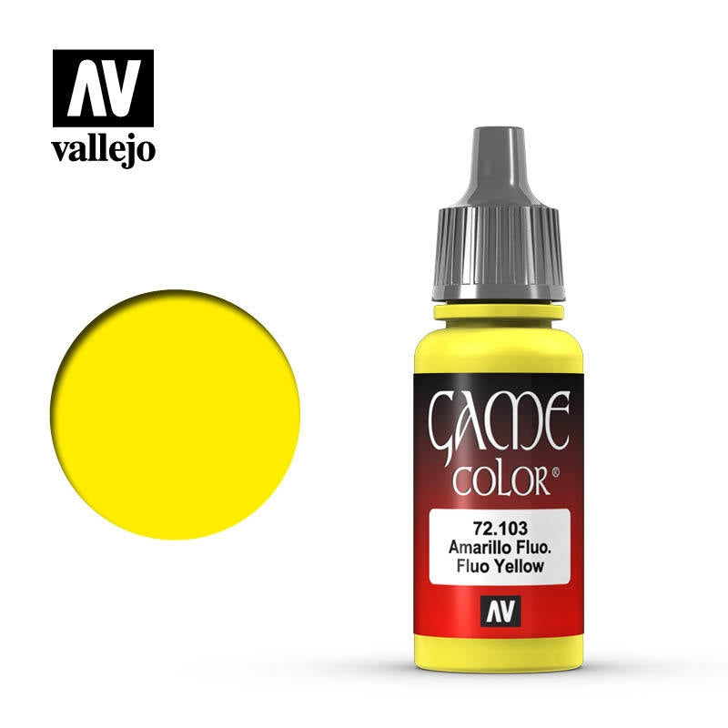 Fluo Yellow 18 ml Vallejo Game Colour
