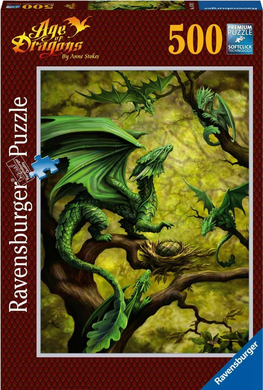Forest Dragon Puzzle 500Pc