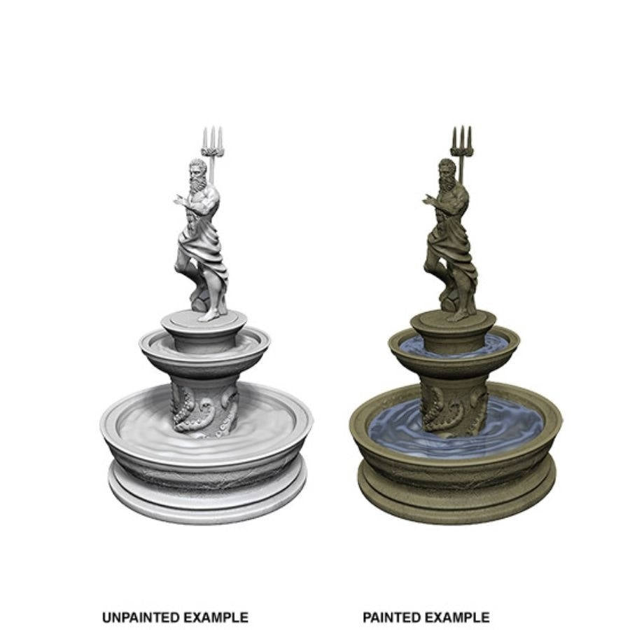 Fountain - Wizkids Deep Cuts Unpainted Miniatures