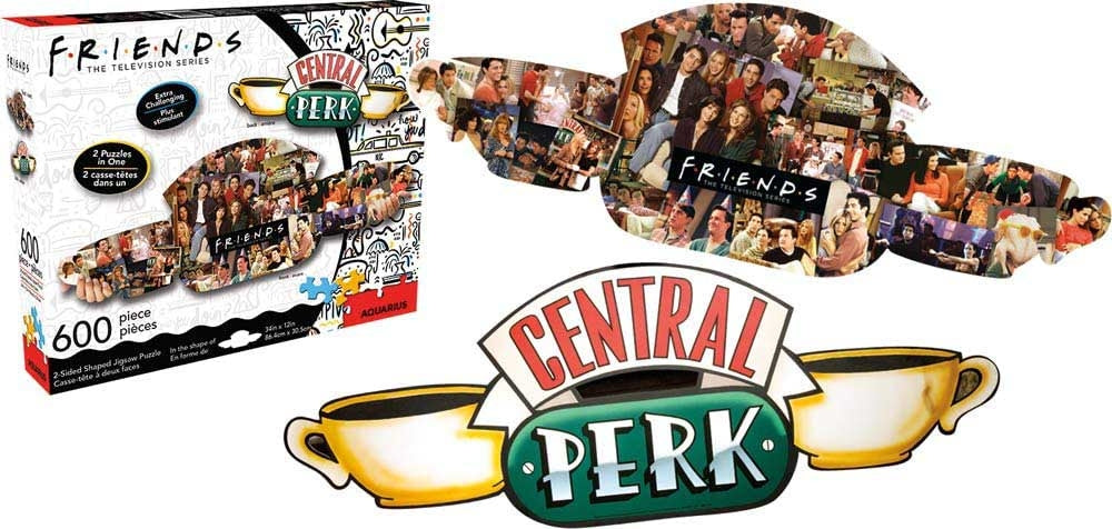 Friends - Central Perk Shaped Collage Double Sided Puzzle