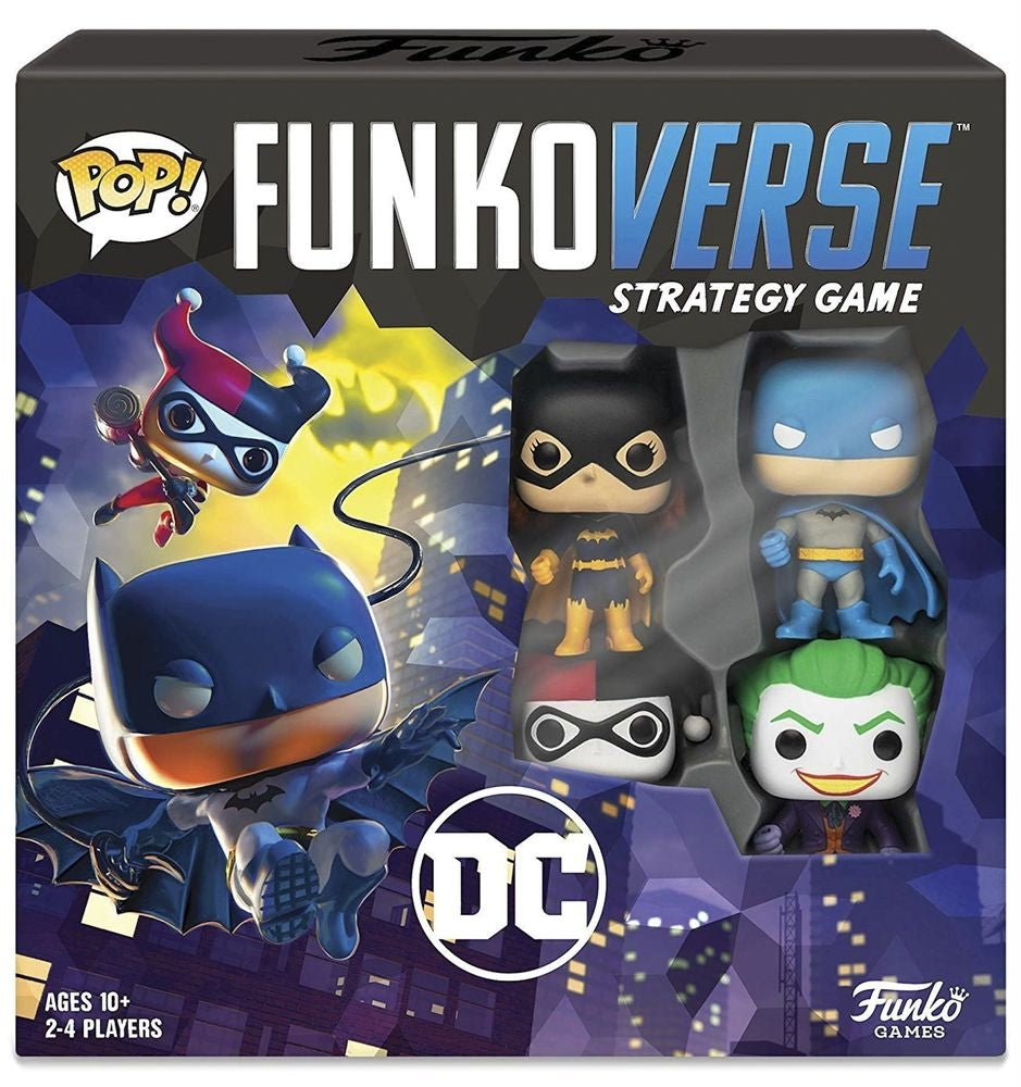 Funkoverse DC 4pk 100 Board Game