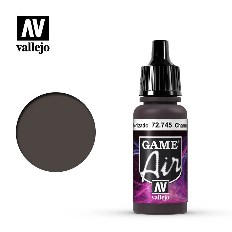 Charred Brown 17 ml - Vallejo Game Air