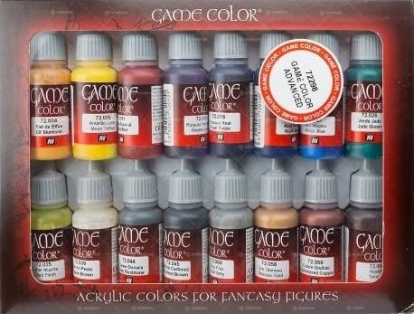 Introduction 16 Colour Set Vallejo Game Colour
