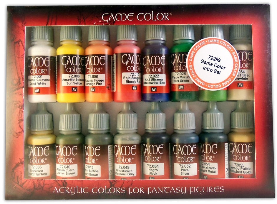 Game Colour Introduction 16 Colour Set Vallejo