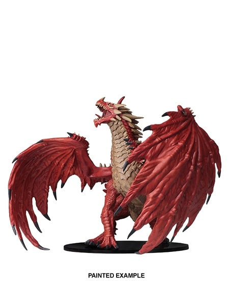 Dragon Red Gargantuan - Pathfinder Battles Deep Cuts Unpainted Miniatures