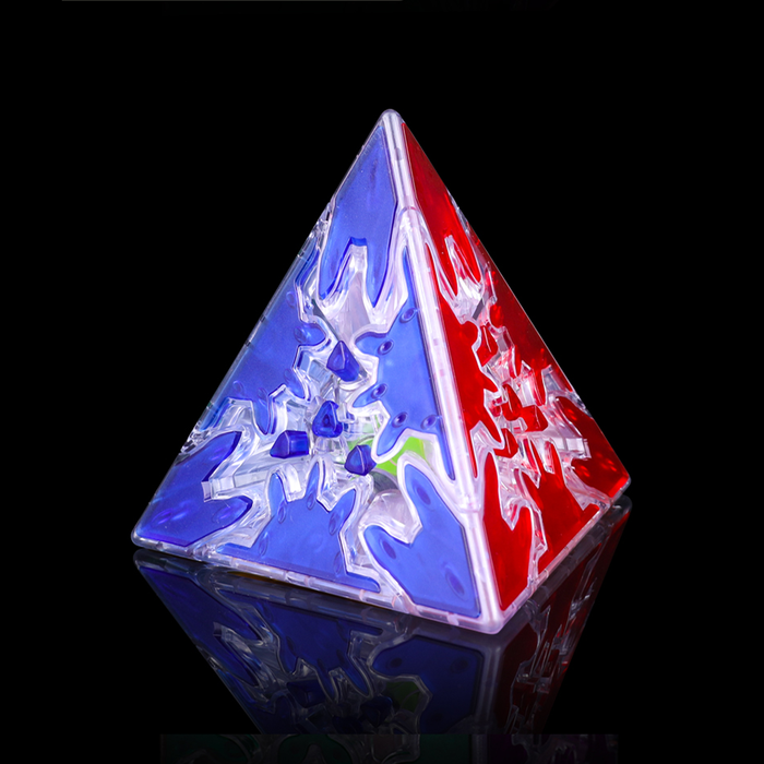 Qiyi Gear Pyraminx Transparent