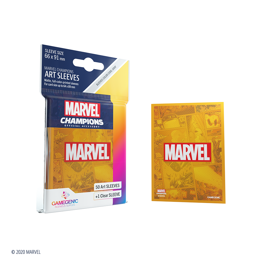 Organge Sleeves- Marvel Champions