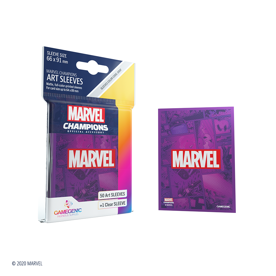 Purple Sleeves- Marvel Champions