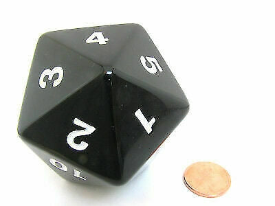 Giant 55mm Countdown D20