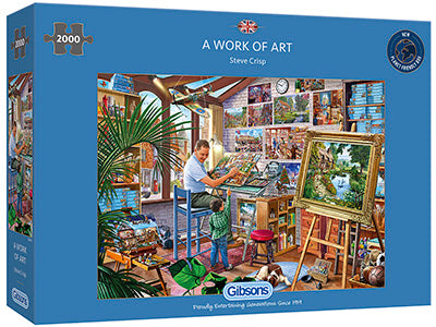 A Work of Art 2000pc - Gibsons