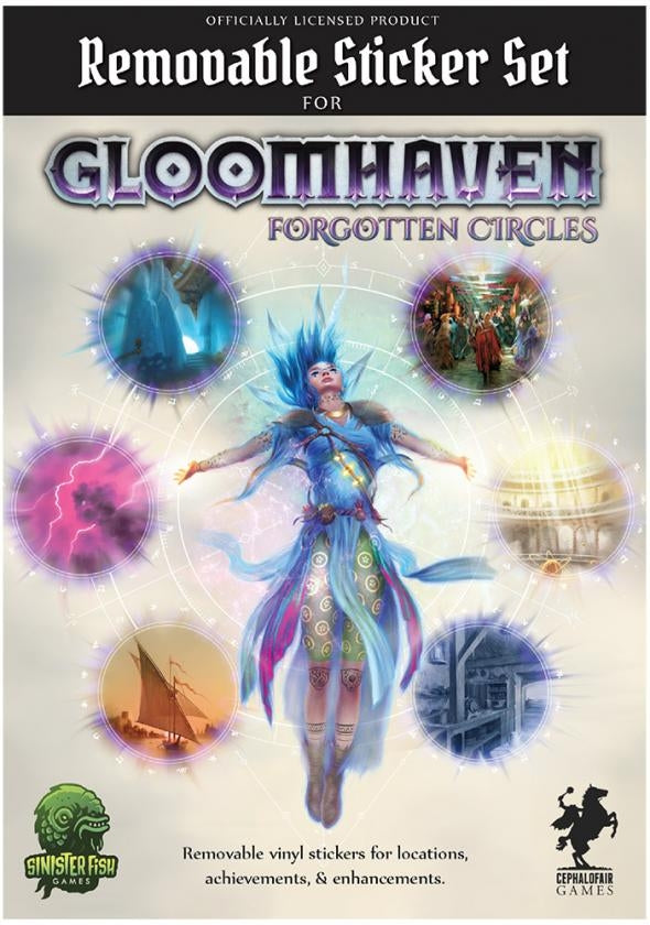 Gloomhaven Forgotten Circles Removable Sticker Set