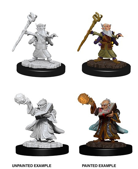 Gnome Male Wizard - D&D Nolzurs Marvelous Unpainted Miniatures