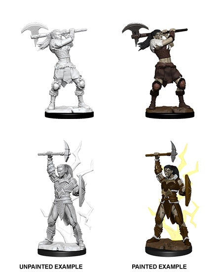 Goliath Female Barbarian - D&D Nolzurs Marvelous Unpainted Miniatures