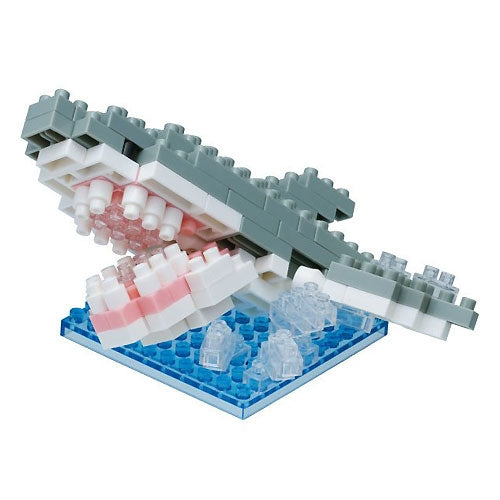 Great White Shark Splash - Nano Block