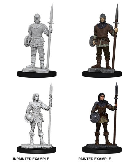 Guards - Wizkids Deep Cuts Unpainted Miniatures