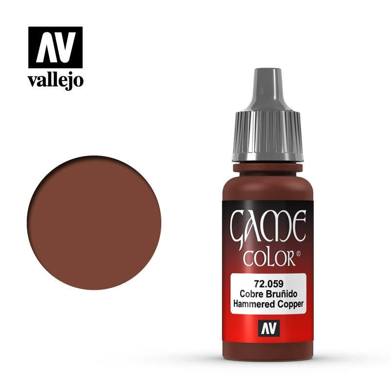 Hammered Copper 18 ml Vallejo Game Colour