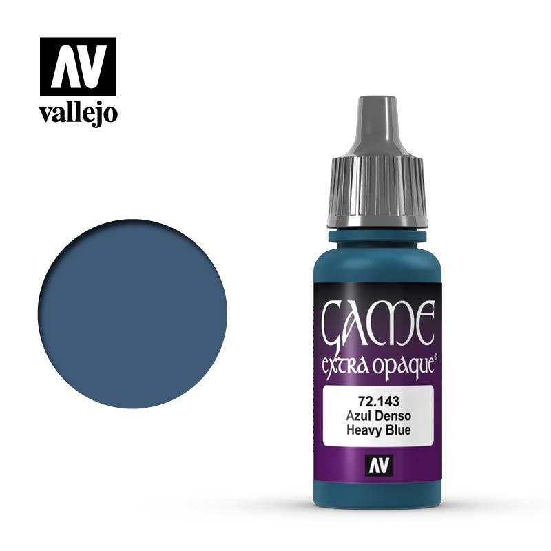 Heavy Blue 17 ml Vallejo Game Extra Opaque