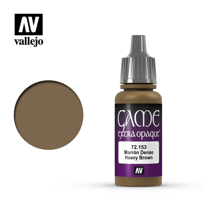 Extra Opaque Heavy Brown 17 ml Vallejo Game Colour