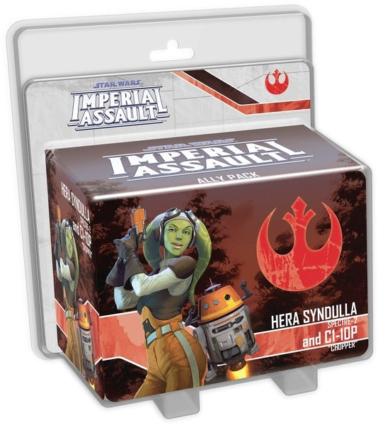 Hera Syndulla and C1-10P - Star Wars Imperial Assault