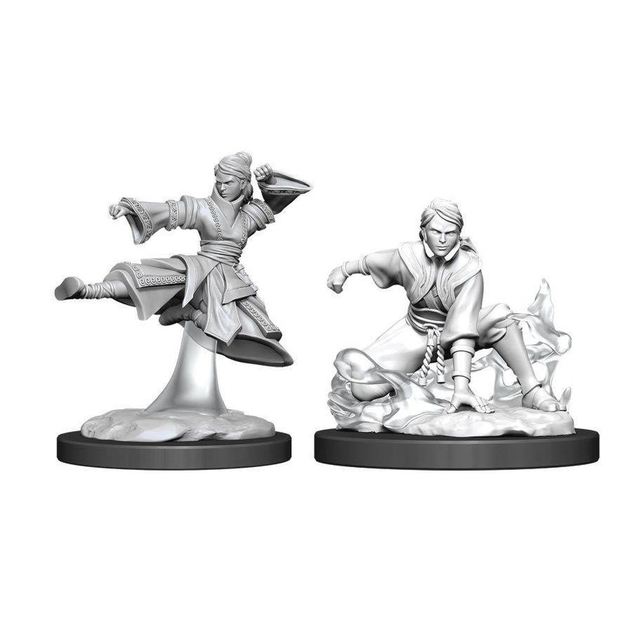 Human Female Monk - D&D Nolzurs Marvelous Unpainted Miniatures